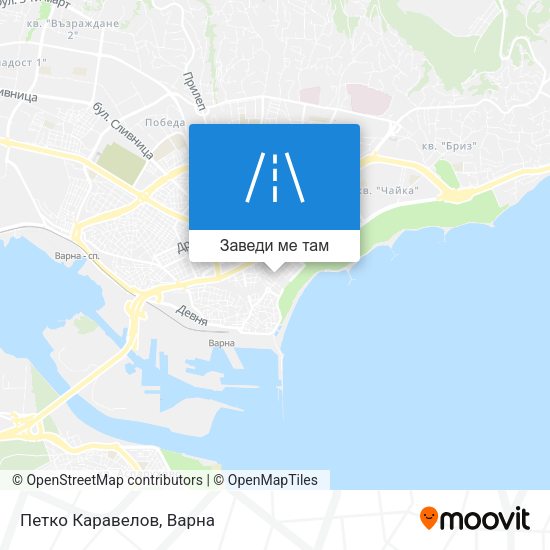 Петко Каравелов карта