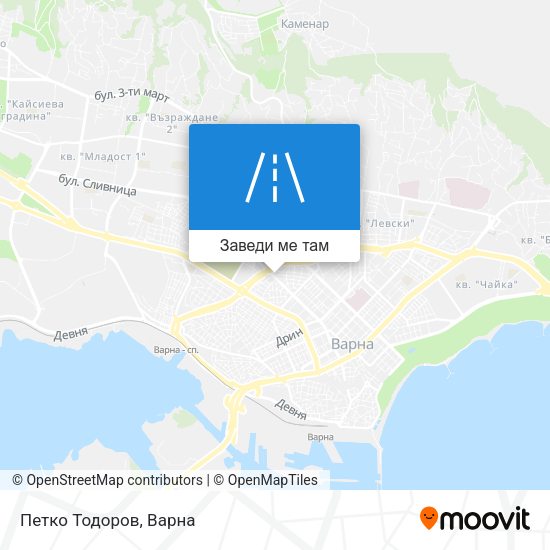 Петко Тодоров карта