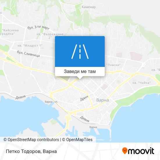 Петко Тодоров карта