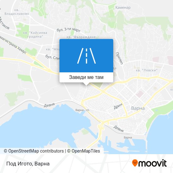 Под Игото карта