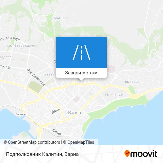 Подполковник Калитин карта