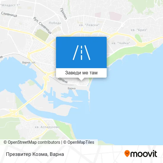 Презвитер Козма карта