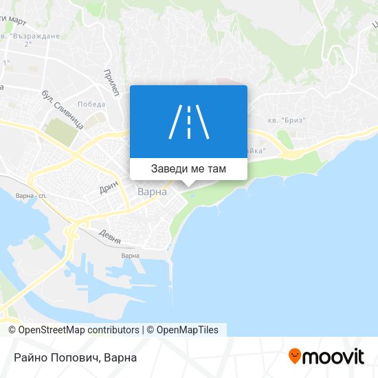 Райно Попович карта