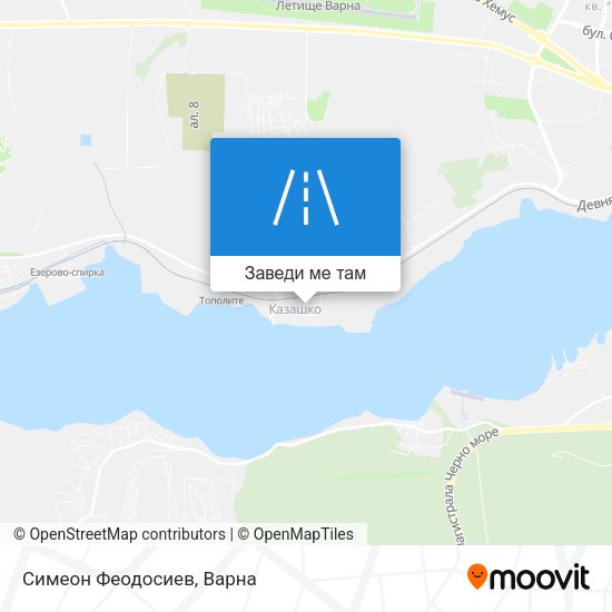 Симеон Феодосиев карта