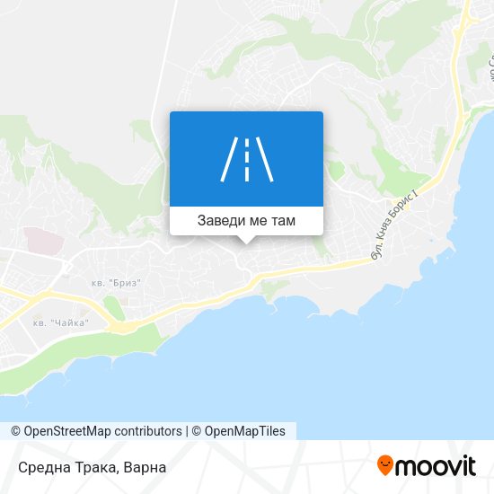 Средна Трака карта