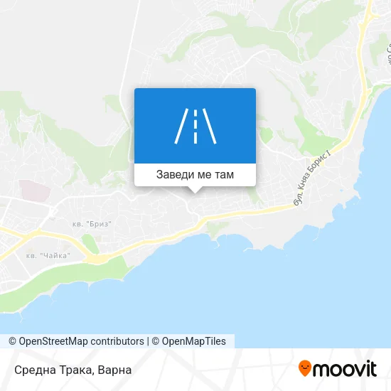 Средна Трака карта