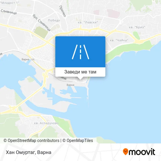 Хан Омуртаг карта