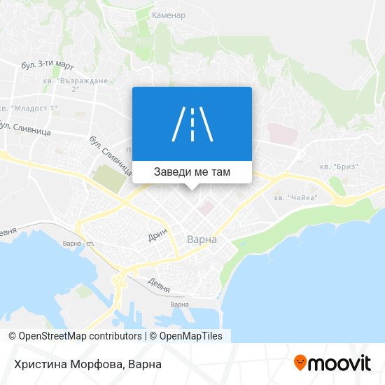 Христина Морфова карта