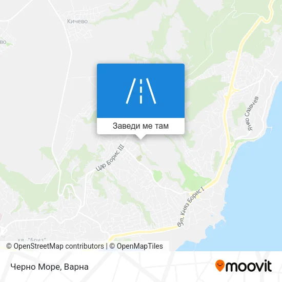 Черно Море карта