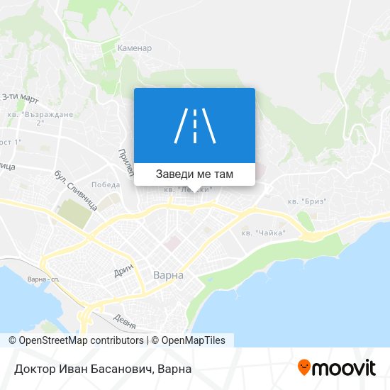 Доктор Иван Басанович карта