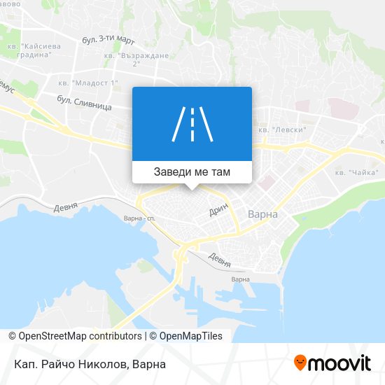 Кап. Райчо Николов карта