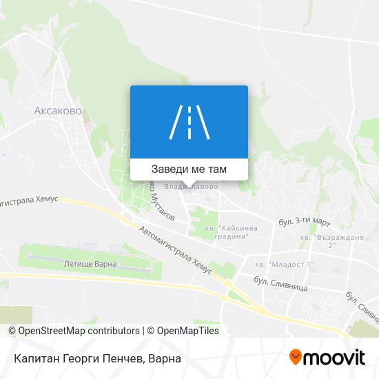 Капитан Георги Пенчев карта