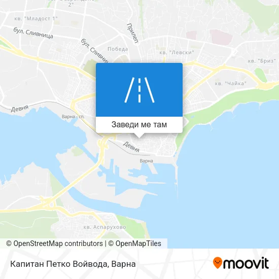 Капитан Петко Войвода карта