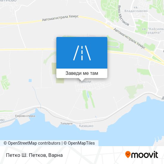 Петко Ш. Петков карта