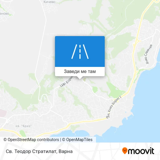 Св. Теодор Стратилат карта