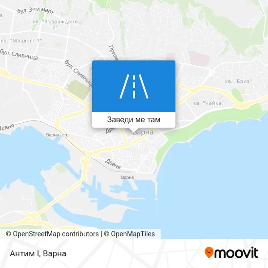 Антим I карта