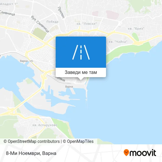 8-Ми Ноември карта