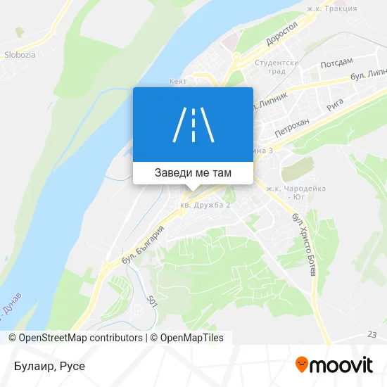 Булаир карта