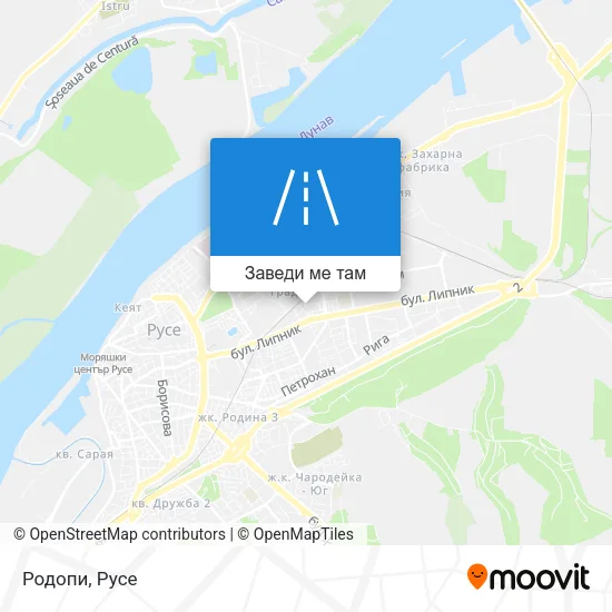 Родопи карта