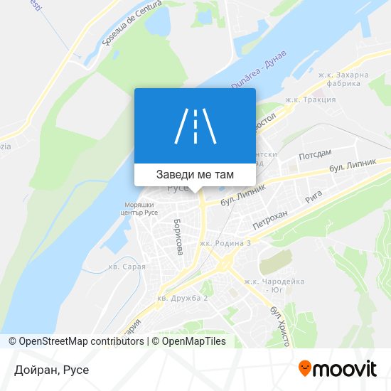 Дойран карта