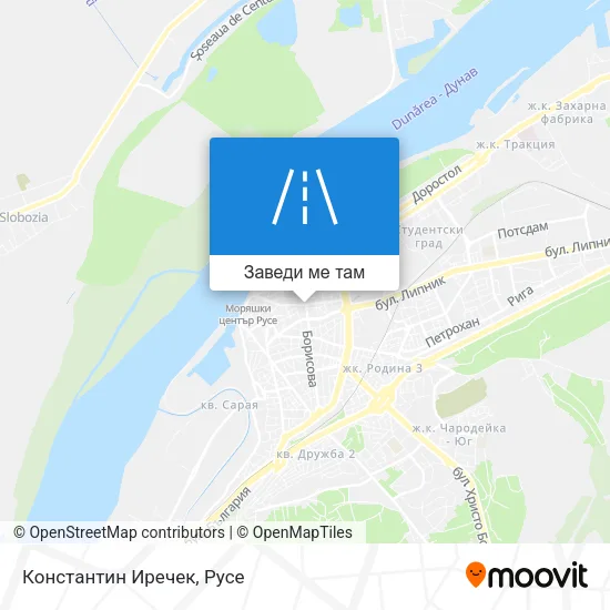 Константин Иречек карта