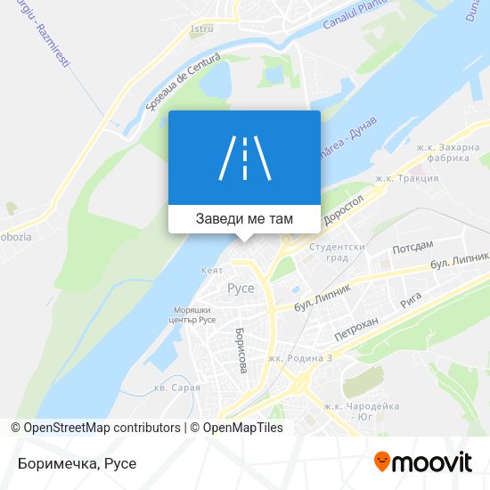 Боримечка карта