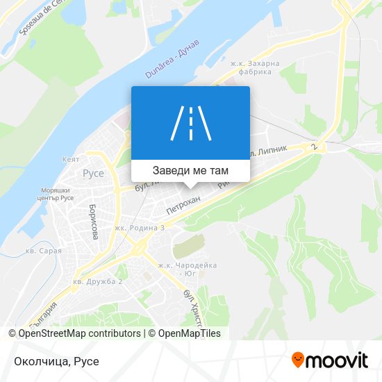 Околчица карта