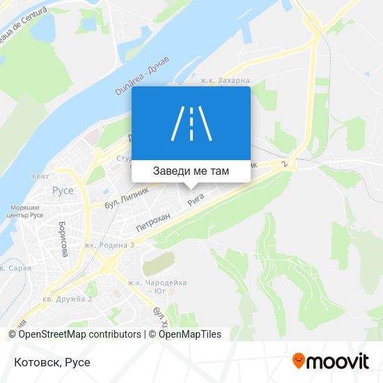 Котовск карта
