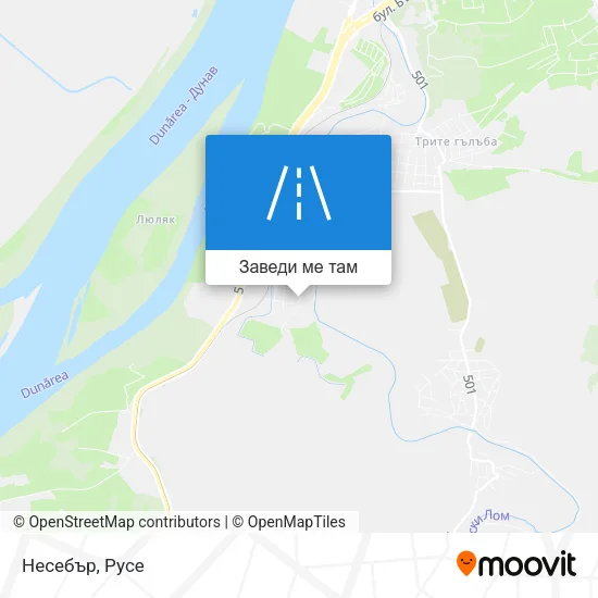 Несебър карта