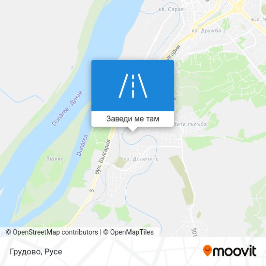 Грудово карта