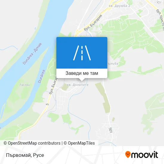 Първомай карта