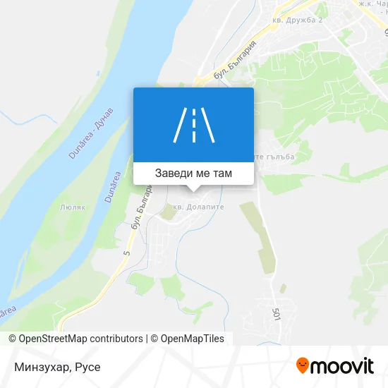 Минзухар карта