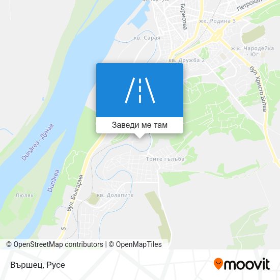 Вършец карта