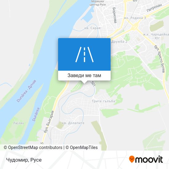 Чудомир карта