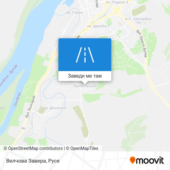 Велчова Завера карта