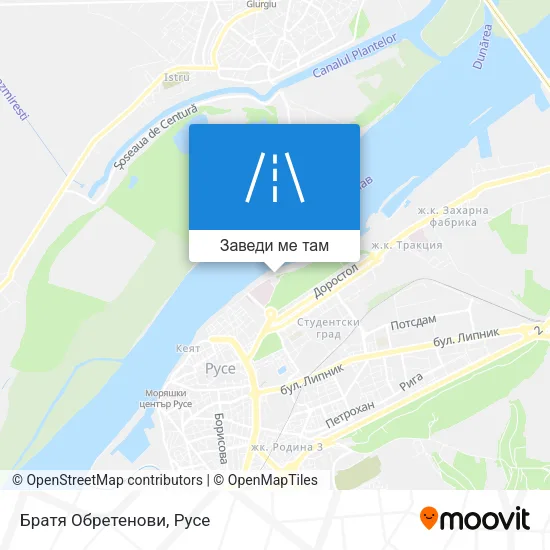 Братя Обретенови карта