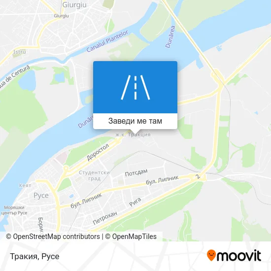 Тракия карта