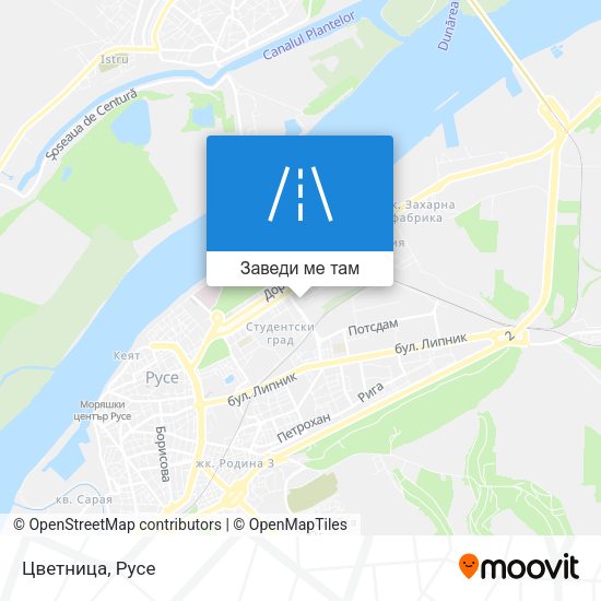 Цветница карта