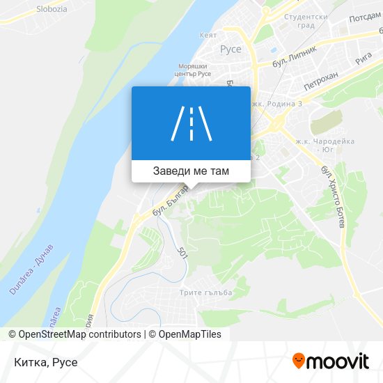 Китка карта