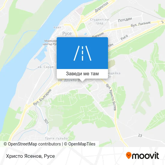 Христо Ясенов карта