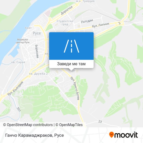 Ганчо Карамаджраков карта