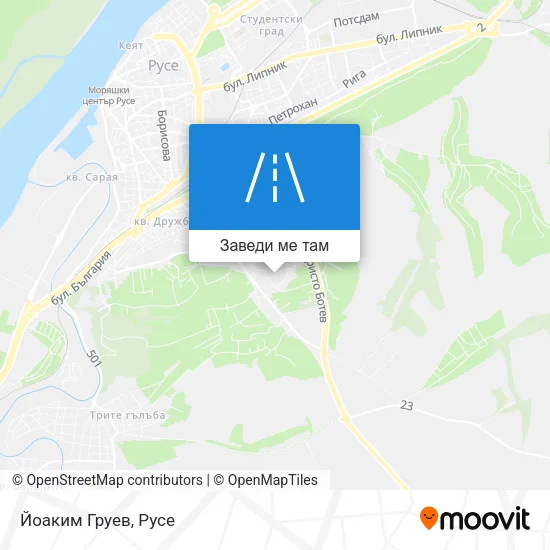 Йоаким Груев карта