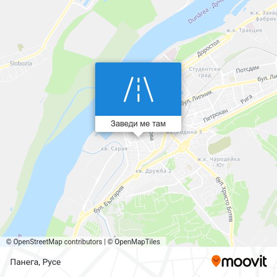 Панега карта