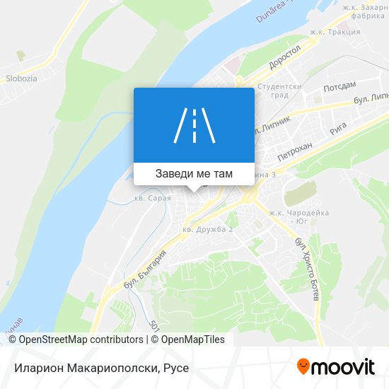 Иларион Макариополски карта