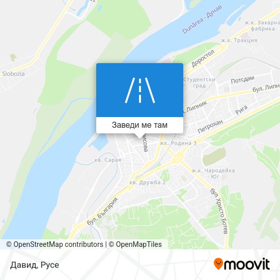 Давид карта