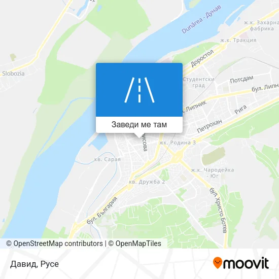 Давид карта