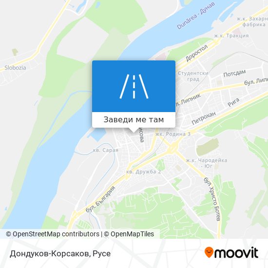Дондуков-Корсаков карта