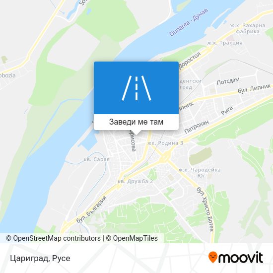 Цариград карта