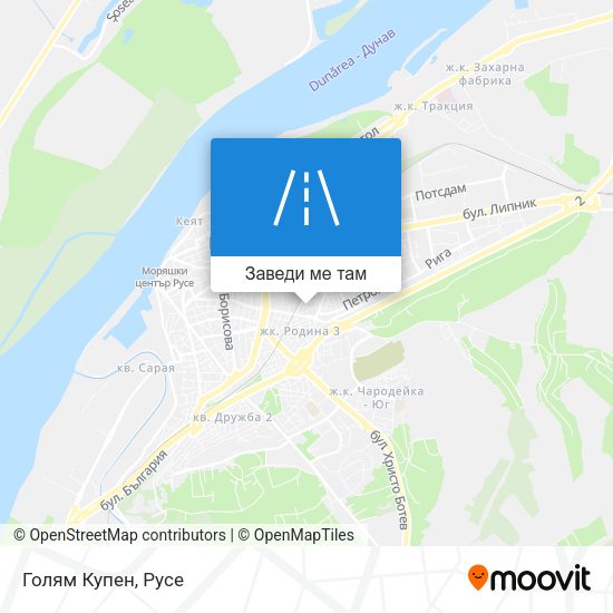 Голям Купен карта