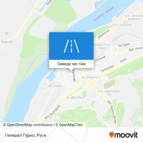 Генерал Гурко карта